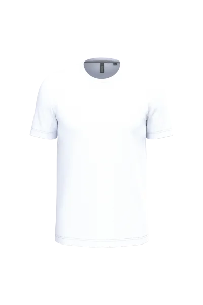 T-shirt col rond manches courtes homme
