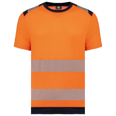 T-shirt de sécurité recyclé manches courtes unisexe