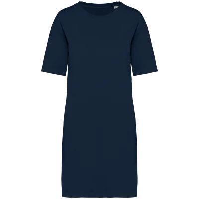 Robe t-shirt écoresponsable délavée femme