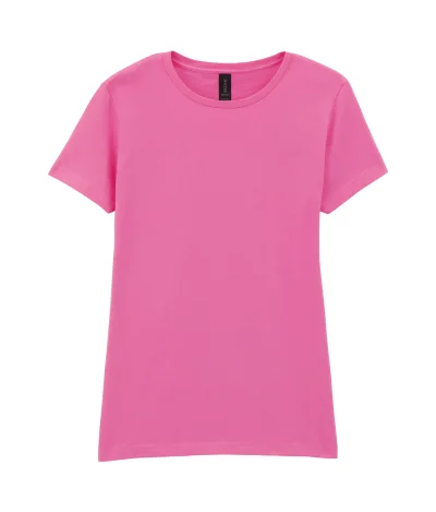 T-shirt femme col rond Softstyle