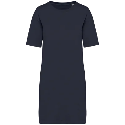 Robe t-shirt écoresponsable délavée femme