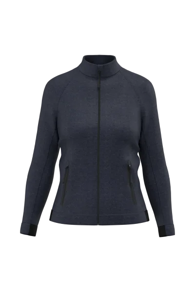 Veste à col montant femme