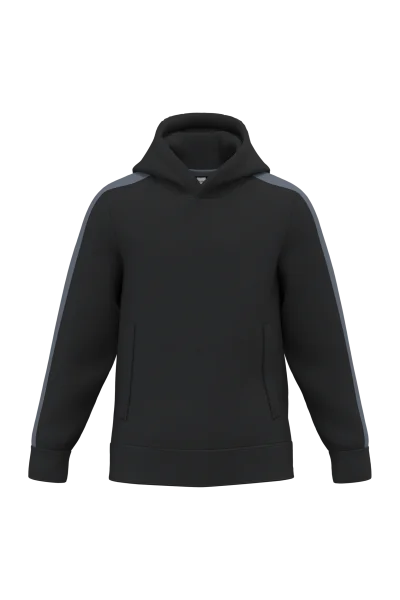 Sweat-shirt à capuche teamwear bicolore enfant