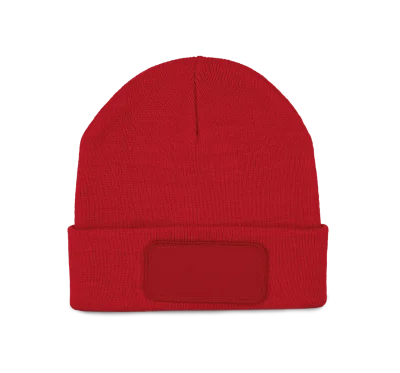 Bonnet avec patch