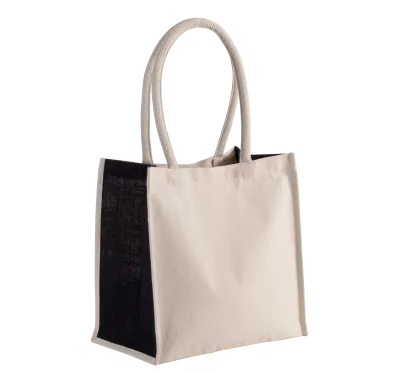 Sac cabas en coton / jute - 17 L
