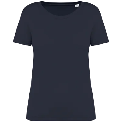 T-shirt écoresponsable délavé femme