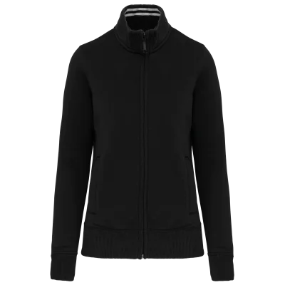 Veste molleton zippée femme