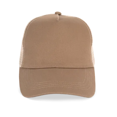 Casquette trucker écoresponsable 5 panneaux unisexe