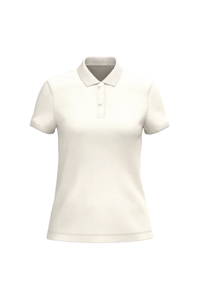 Polo écoresponsable maille piquée femme