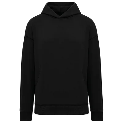 Sweat-shirt écoresponsable à capuche délavé oversize unisexe