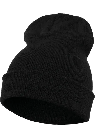 Bonnet long en maille épaisse
