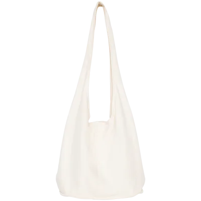 Sac bandoulière en molleton