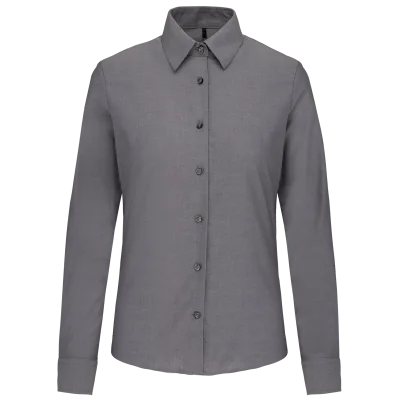 Chemise Oxford manches longues femme