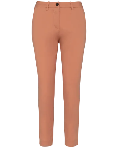 Pantalon chino 7/8 écoresponsable femme