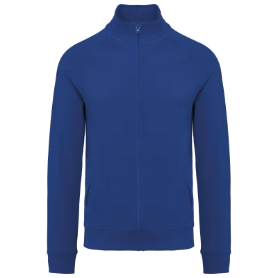 Veste molleton coton manches raglan unisexe