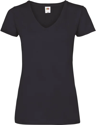 T-shirt femme col v Valueweight (61-398-0)