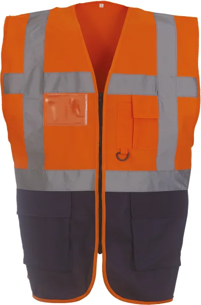 Gilet multifonction haute visibilité