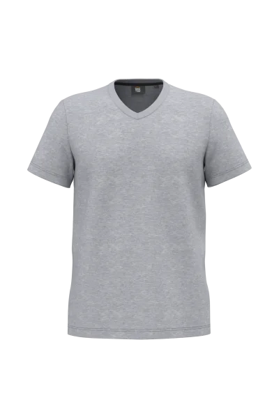 T-shirt écoresponsable col V antibactérien homme