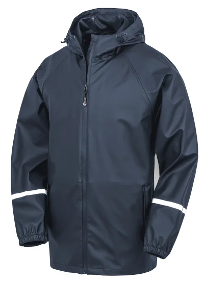 Veste imperméable Prism PU avec bandes réfléchissantes