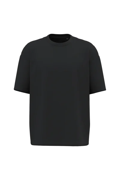 T-shirt unisexe oversize manches courtes
