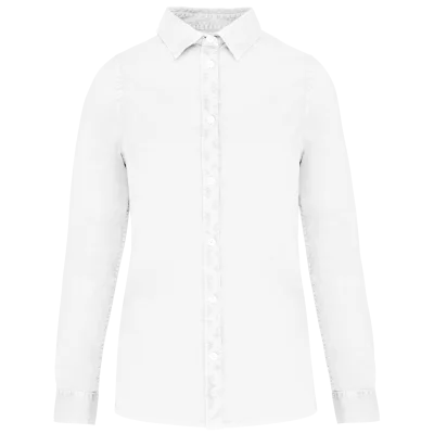 Chemise écoresponsable délavée femme