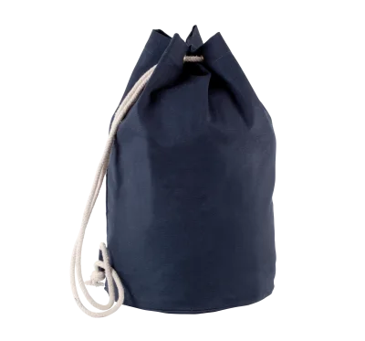 Sac marin en coton avec cordon
