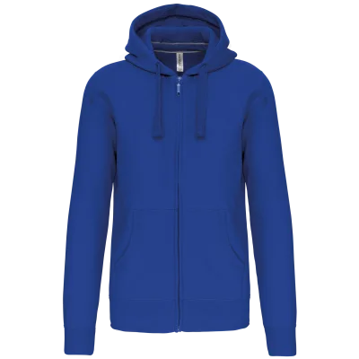 Sweat-shirt zippé capuche homme