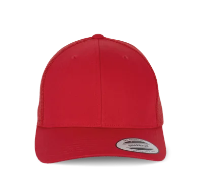 Casquette Trucker modèle rétro - 6 panneaux