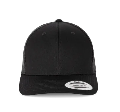 Casquette Trucker modèle rétro - 6 panneaux