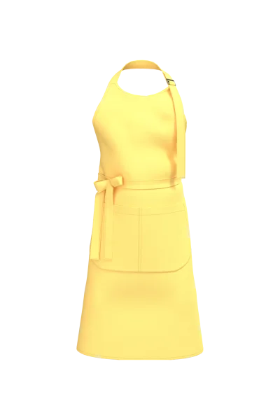 Tablier avec poche en coton Bio