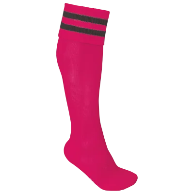 Chaussettes de sport rayées unisexe