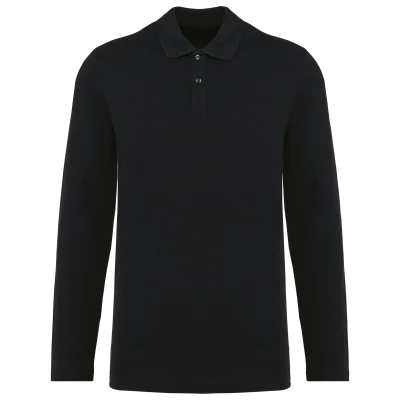 Polo Supima® manches longues homme