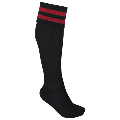 Chaussettes de sport rayées unisexe