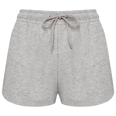Short écoresponsable molleton non gratté femme