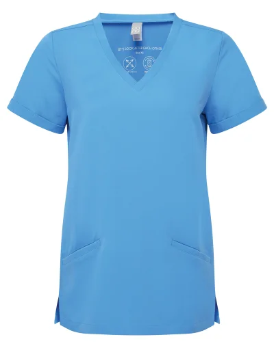 Tunique stretch manches courtes femme