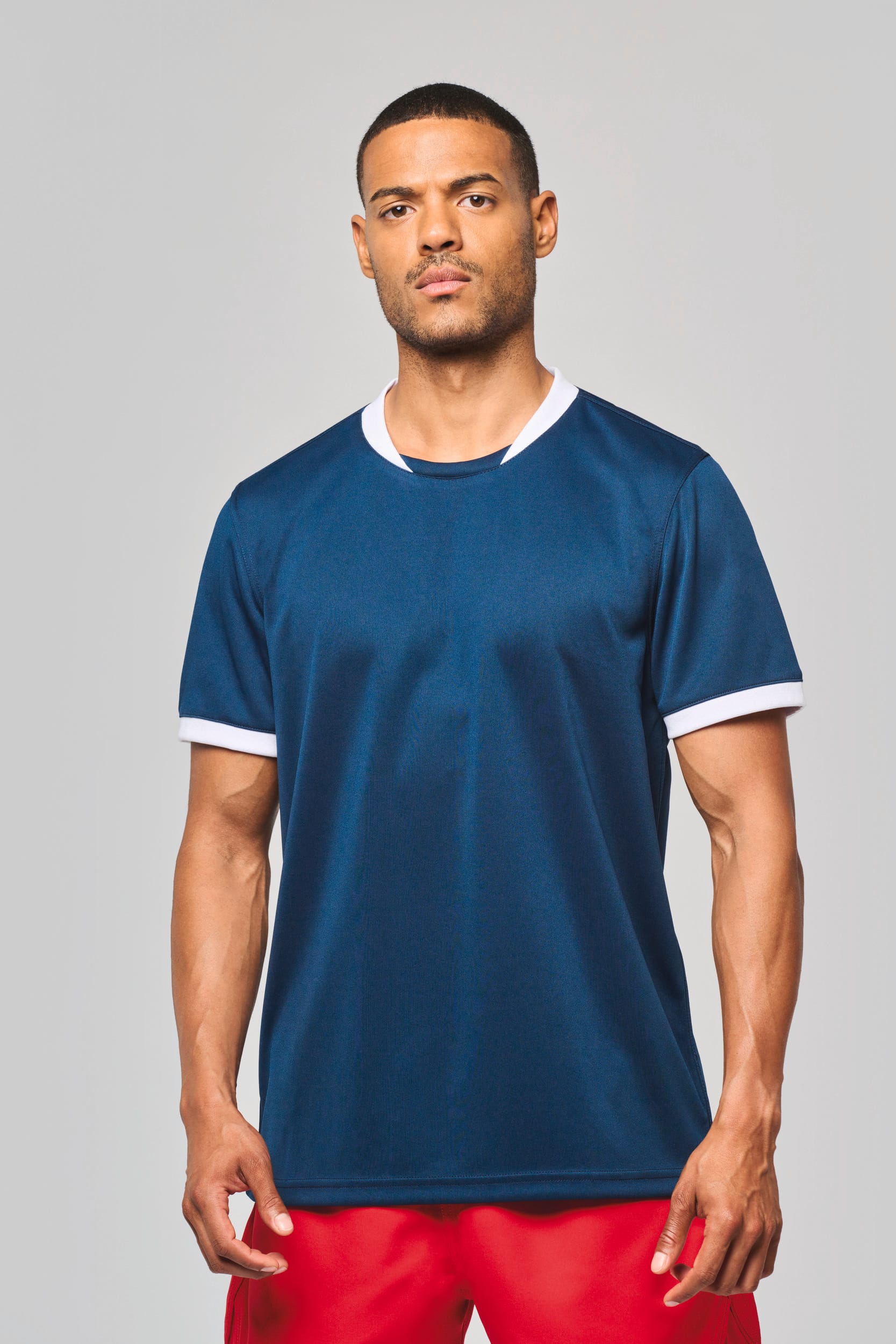 Maillot de rugby manches courtes unisexe