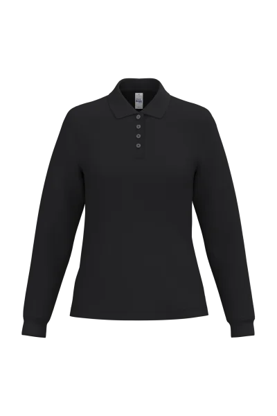 Polo piqué LSL femme