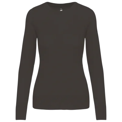 Pull col rond femme
