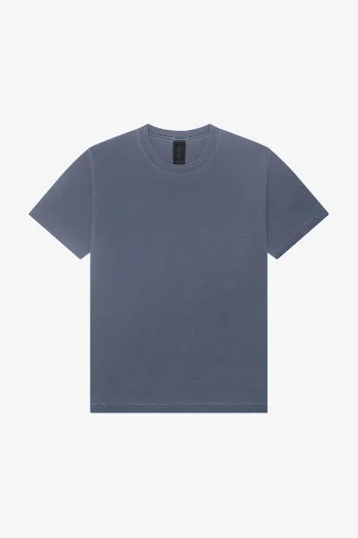 T-shirt délavé épais unisexe