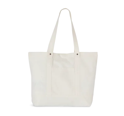 Grand sac shopping à poche latérale