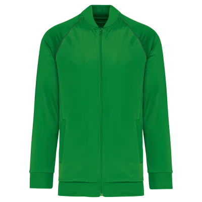 Veste de survêtement zippée avec liseré unisexe