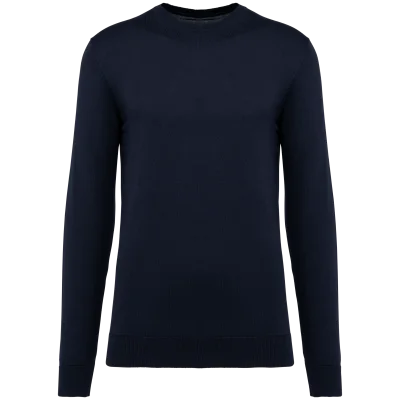 Pull Supima® col rond homme