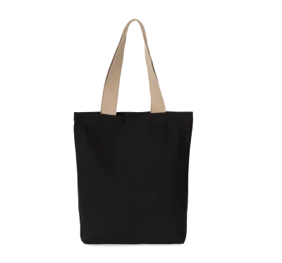 Sac shopping recyclé à fond plat