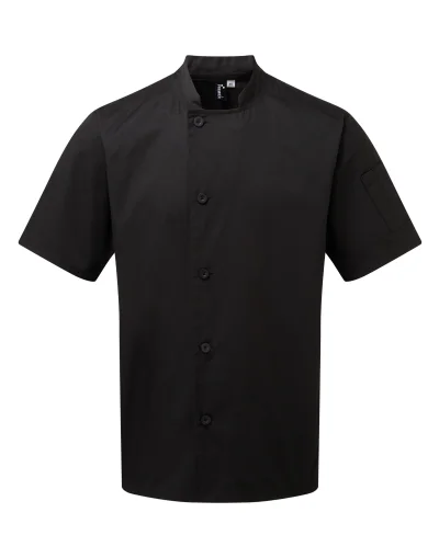 Veste chef cuisinier manches courtes "Essential"