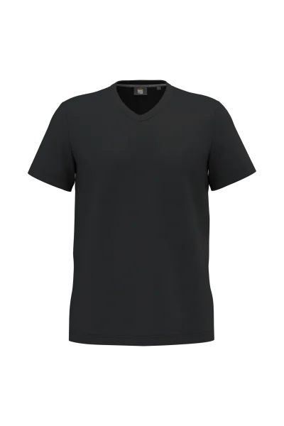 T-shirt écoresponsable col V antibactérien homme