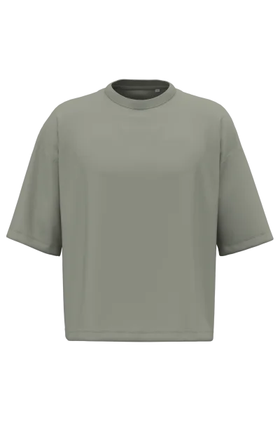 T-shirt écoresponsable boxy à épaules tombantes homme