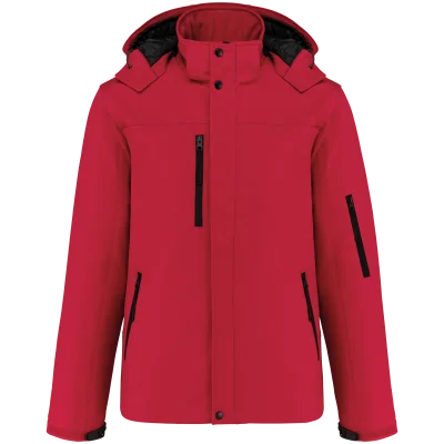 Parka softshell doublée capuche homme