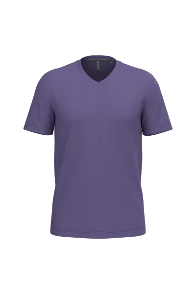 T-shirt col V manches courtes homme