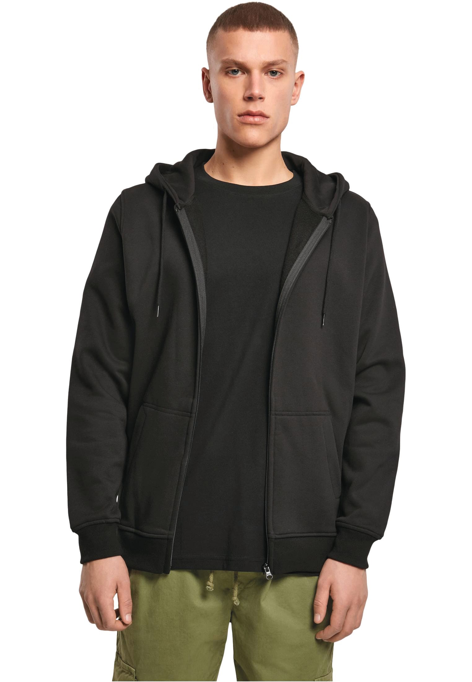 Sweat zippé capuche lourd