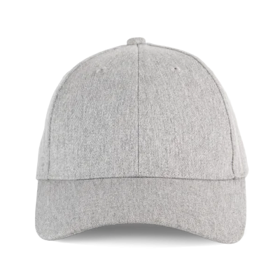 Casquette 6 panneaux en coton recyclé